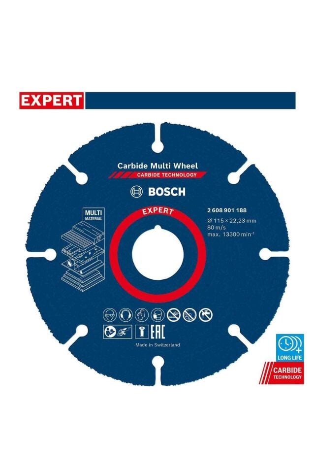 EXPERT KARBİT BIÇAĞI 115 MM