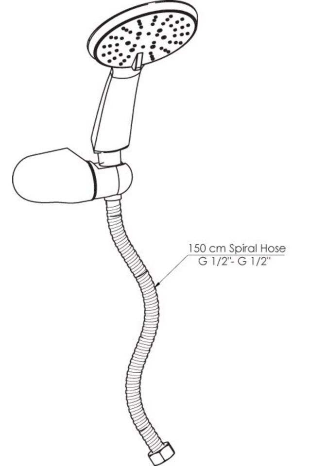 GPD ASKILI DUŞ SETİ(5 FONK.) DST51