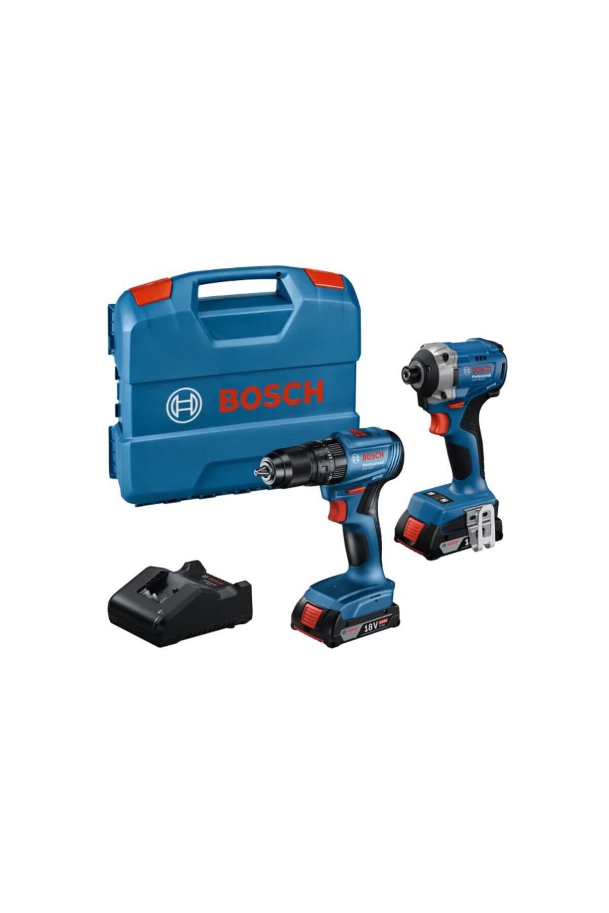 GDR18V-215+GSB185-LI 2x2Ah Darb.Vida Somun Sıkma