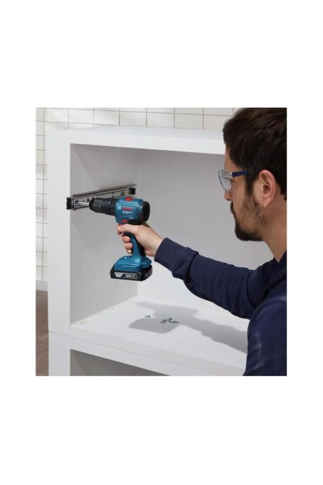 GDR18V-215+GSB185-LI 2x2Ah Darb.Vida Somun Sıkma