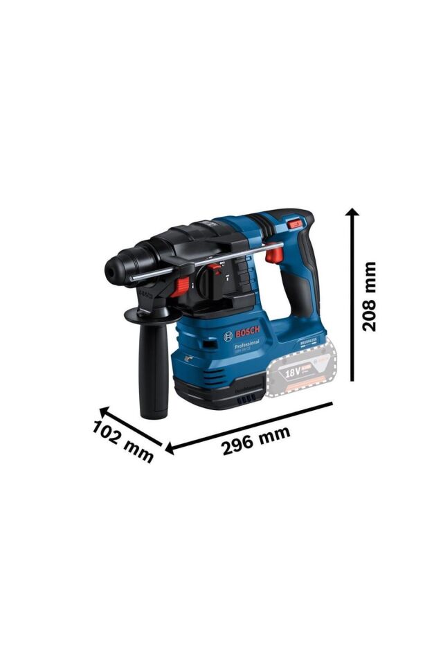 GSR18V-45+GVS18V-8+GBH18V-22+3x4ah KOMBİ SET