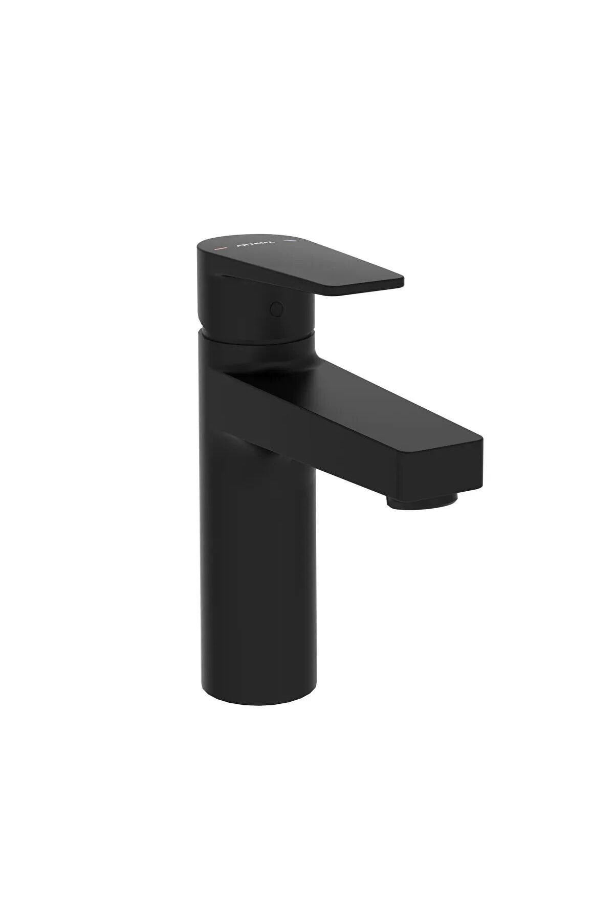 ARTEMA FLOW SQUARE LAVABO BAT.YÜKSEK MAT SİYAH