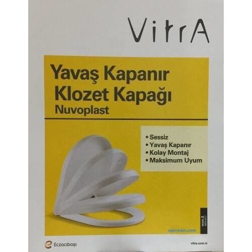 VİTRA KLOZET KAPAĞI NUVOPLAST 121-003-909