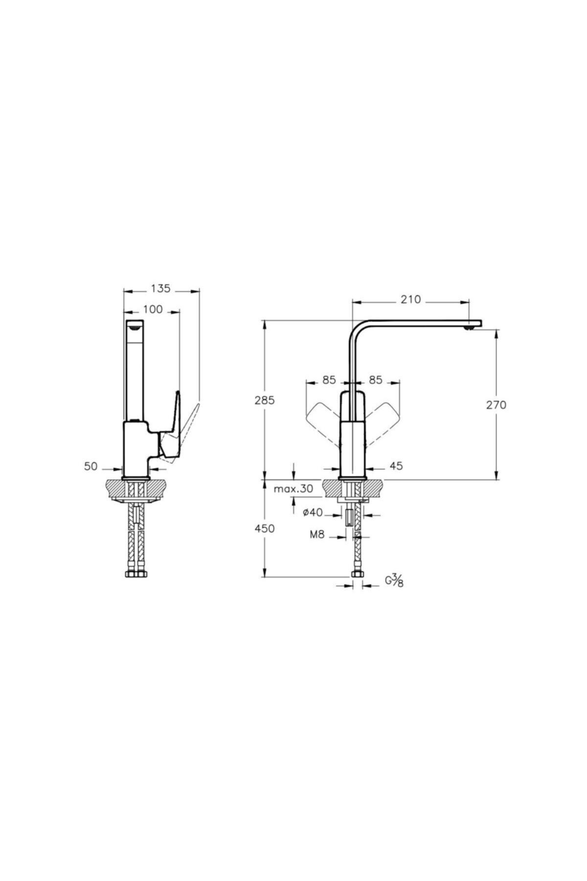 Root Square A42753 Eviye Bataryası, Krom