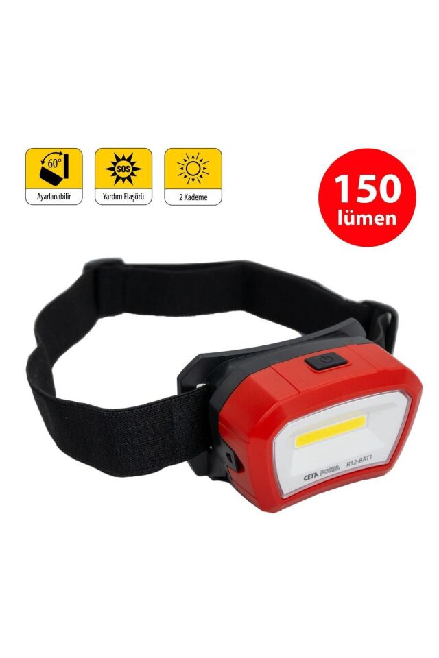 LED KAFA LAMBASI (3AAA)-150 LUMEN