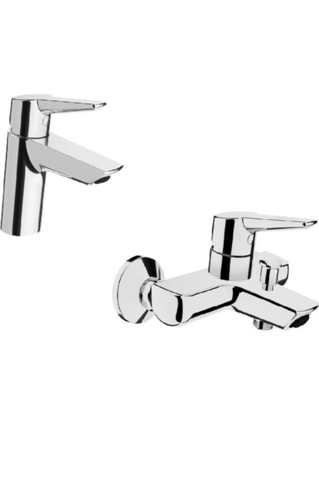 Solid S Lavabo Musluk Ve Banyo Batarya Seti A42440,a42444