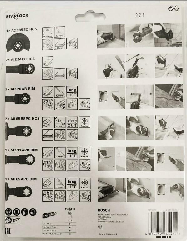 STARLOCK AHŞAP&METAL TESTERE SETİ 9 LU