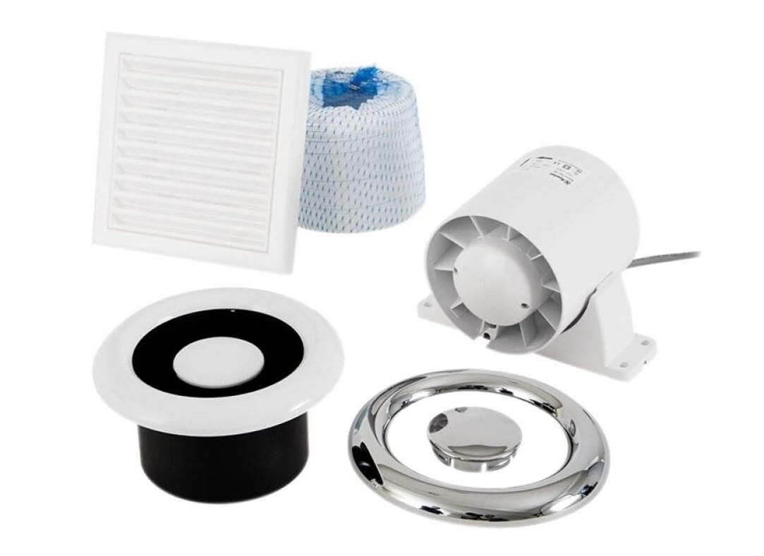AL100 SHOWER FAN KIT (TIMER)  93289AW