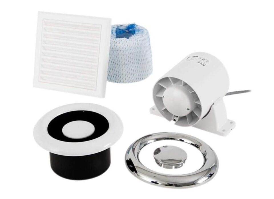 AL100 SHOWER FAN KIT (TIMER)  93289AW
