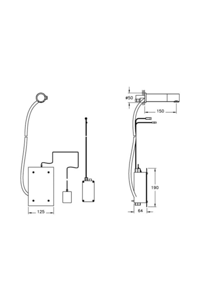 ARTEMA AQUASEE FOTOSELLİ LAVABO BATARYASI
