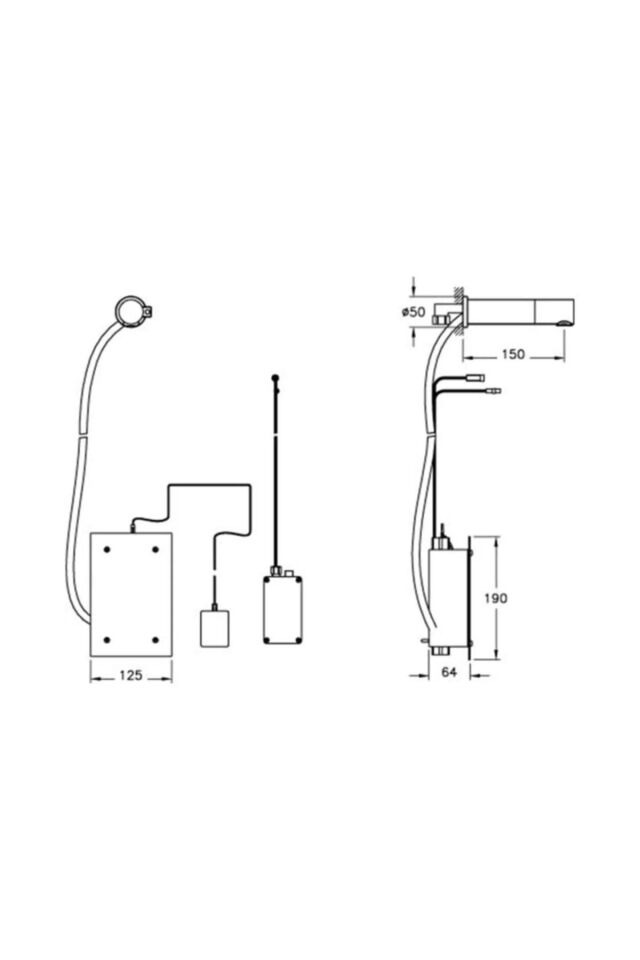 ARTEMA AQUASEE FOTOSELLİ LAVABO BATARYASI