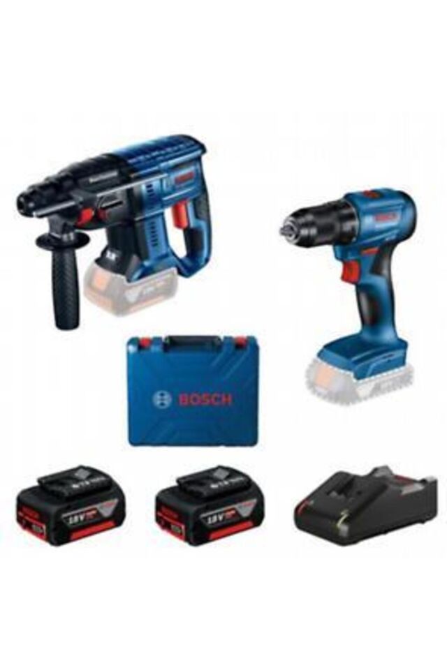 GBH 180 + GWS 180+ GSR 18-50 2*5 AH TOOLBAG
