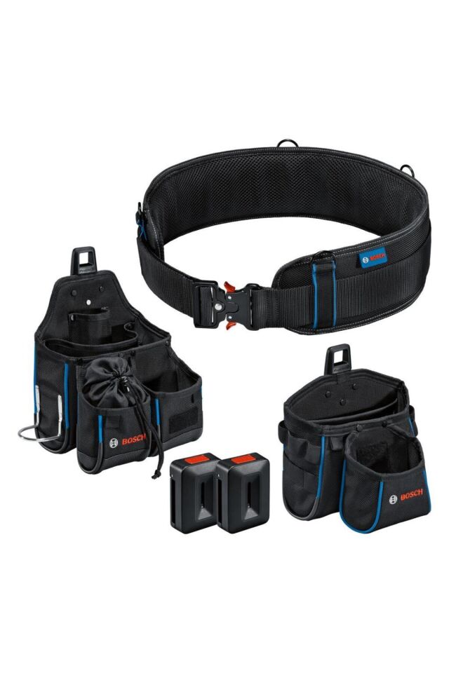 BOSCH MAVİ ÇANTA KEMER SETİ L/XL