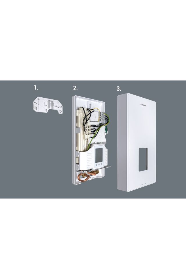 ELEKTRİKLİ ANİ SU ISITICISI ASI-PPE4 B TRİFAZE