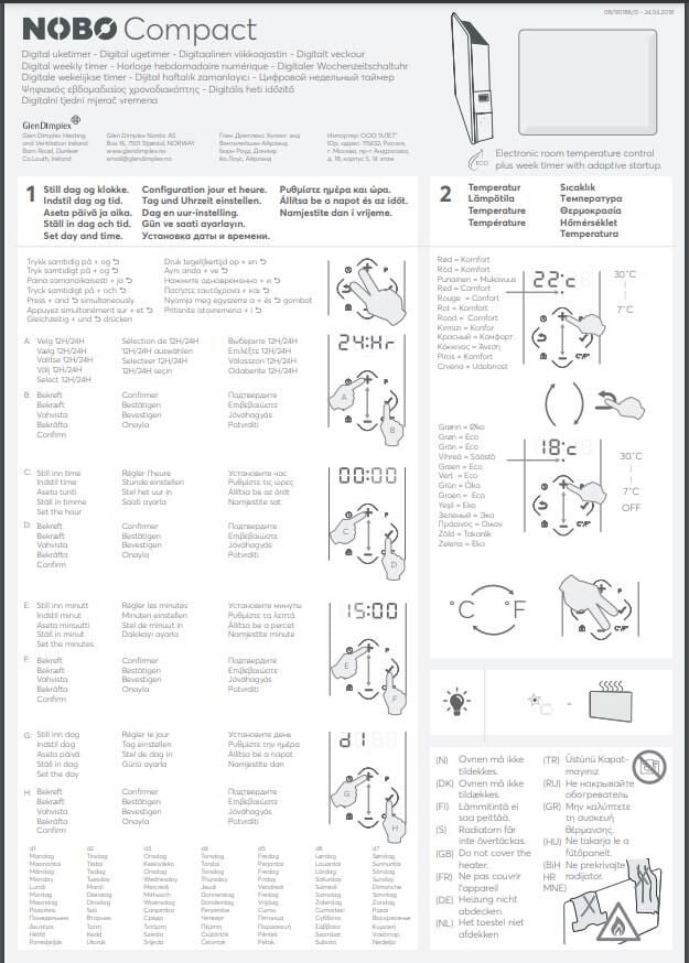 Yeni Compact Serisi 2400 Watt Isıtıcı